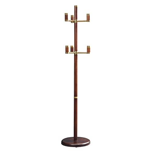 WDCDYQDH Perchero de pie para el hogar, fácil de Montar, con 6 Ganchos, Ideal para pasillos, Esquinas, Bolsos, Sombreros y Abrigos (Color: B) (A)