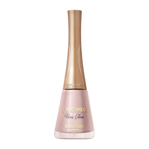 BOURJOIS VERNIS 1 SECONDE SOIRS DE PARIS 58 PARIS GLAM, Vernis à Ongles, 60 Secondes de Séchage, Fini Brillant, Nacré, Métallisé ou Mat, Jusqu'à 3 Jours...