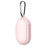 Silikonohrhörer Fall Kompatibel mit Samsung Galaxy Buds plus Kopfhörer Schutzhülle mit Keychain Wireless Ohrhörer Fall Rosa Elektronische Produkte