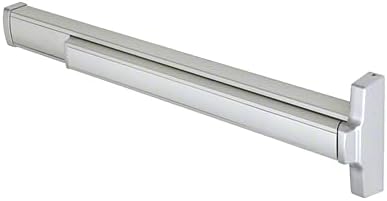 Jackson 312086R37628 36" Model 2086 Concealed Vertical Rod Panic Exit Device Right Hand Reverse Bevel Fits 3/0 x 7/0 Door Aluminum Finish