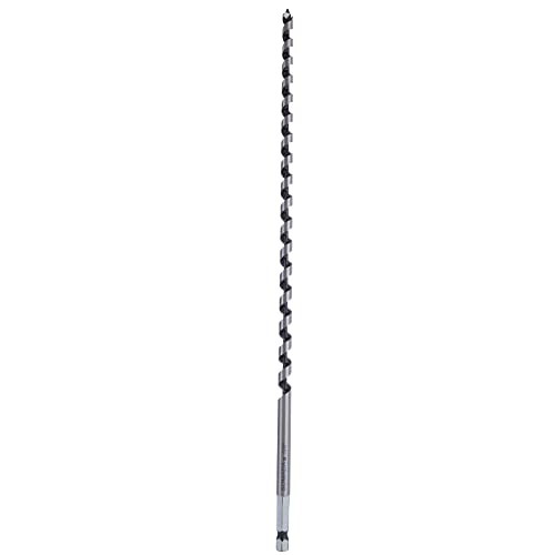 Somada 3/8-Inch X 17-Inch Auger Drill Bit For Wood, Hex Shank 3/8-Inch, Ship Auger Long Drill Bit For Soft And Hard Wood, Plastic, Drywall And Composite Materials #TOP7