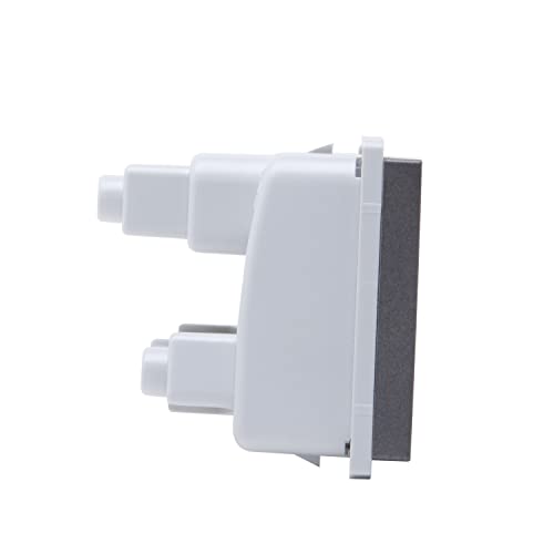 Image of Wipro Northwest Nowa 6 /16A 3 Pin - Power Socket, Silver Grey (pack of 1)