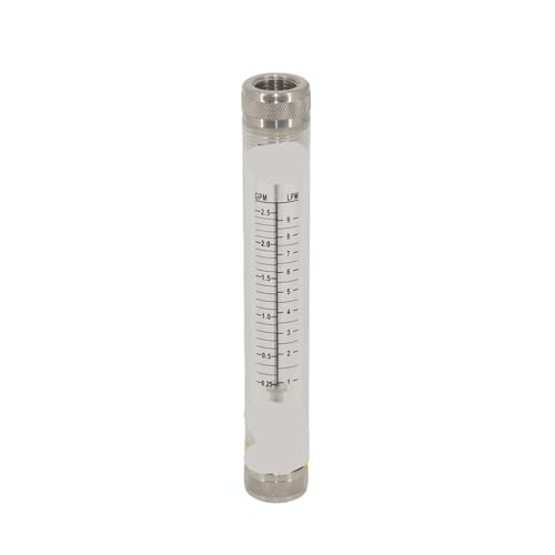 Débitmètre de type tube gaz LZM-15G avec raccord inox 1/2 BSPT pour mesure précise de l'air