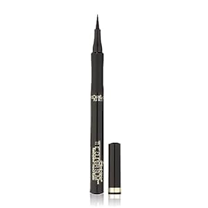 L’Oreal Paris Super Slim Liquid Eyeliner by Infallible, 12H Wear and Quick Dry Formula with Smooth and Smudge-Free Application, Black, 1 ml