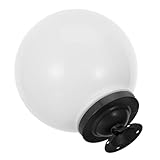 Utilisation polyvalente : idéal pour les portails extérieurs, les patios et les jardins, cet abat-jour est idéal pour diverses applications d'éclairage extérieur, appliques murales, abat-jour de lampadaire