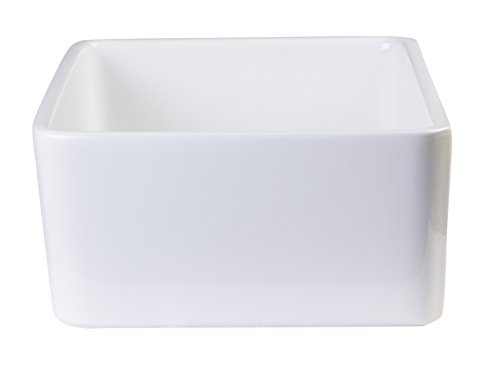 Alfi Brand Ab503 23-Inch Fireclay Single Bowl Farmhouse Kitchen Sink, White #TOP6