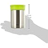 IBILI Mini Vacuum Flask, Stainless Steel, Silver/Green, 10 x 10 x 15 cm
