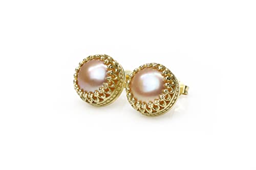Boucles d'oreilles en perles de juin avec kit cadeau fantaisie idéal pour un anniversaire