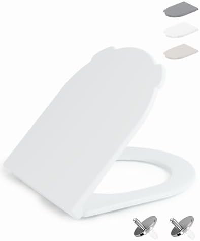 HySail Abattant WC avec Frein de Chute –Poignée Hygiénique et Fac...