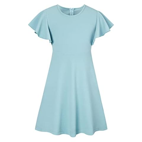 SFreeBo Girls Blue Summer Party Dress Cover