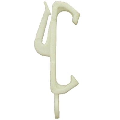 Choice Diy Off-White Curtain Glider To Fit Harrison Drape Elegance (Pack Of 10)