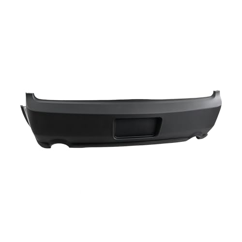 Image of FitParts Compatible with Ford Mustang GT 2005-2009 Rear Bumper Cover | Primed, With California Package, Ready to Paint, OEM 5R3Z17K835BAA, FO1100388
