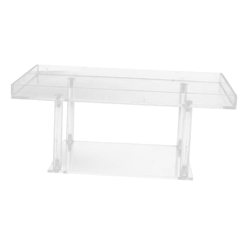 OKUMEYR Acrylic Display Stand for Cupcakes Desserts and Perfume Detachable Multi Functional Organizer for Countertop Decoration and Jewelry Storage Space Saving Design for Events and Daily