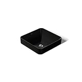 Kohler K-2661-7 Vox Square Vessel Above-Counter Bathroom Sink, Black