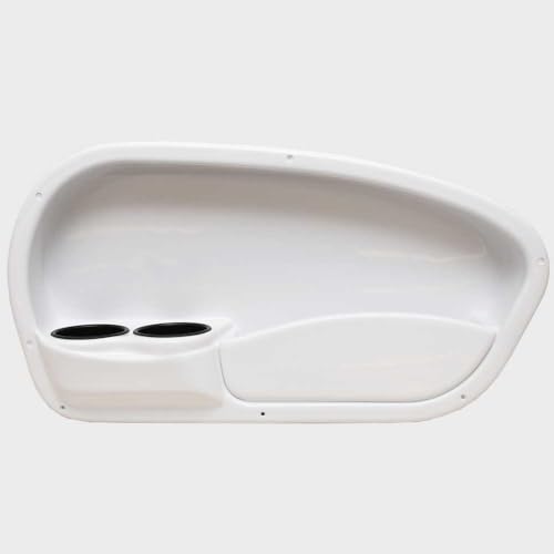 Rinker Boat Cup Holder Panel 2330199 | 25 x 12 1/2 Inch White (Port)