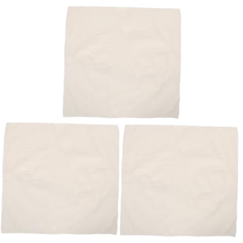 KICHOUSE 3pcs Reusable Cheese Cloth for Straining Unbleached Cheesecloth for Yogurt Nut and Juicing Double Filter Cloth for Kitchen Use