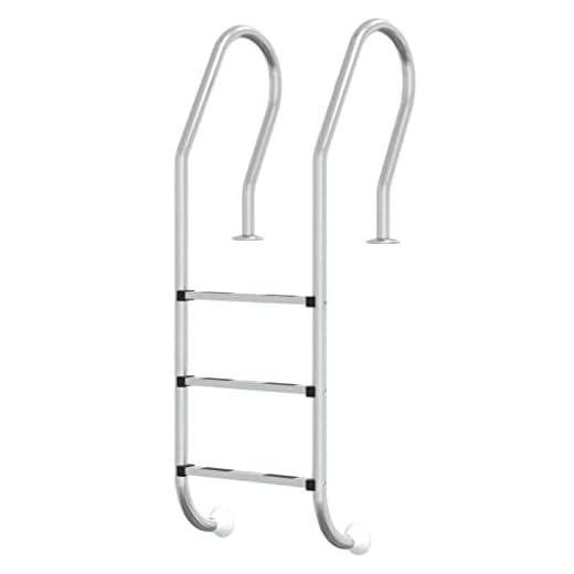 Vidaxl Escalera Para Piscina Acero Inoxidable 304 54X38X158 Cm