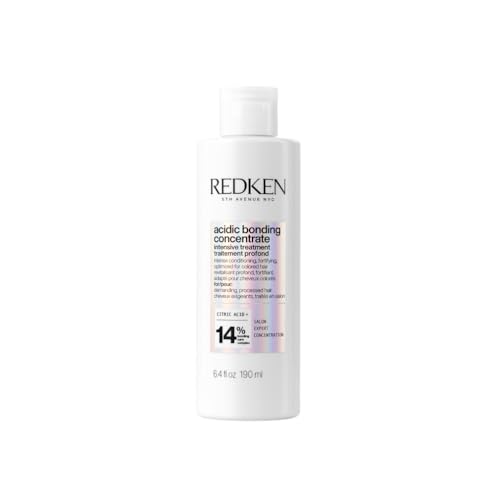 Redken, Tratamiento Intensivo, Repara Puntas Abiertas, Enriquecido con Bonding Care Komplex, Para Cabellos Dañados, Acidic Bonding Concentrate, Vegano, 190 ml
