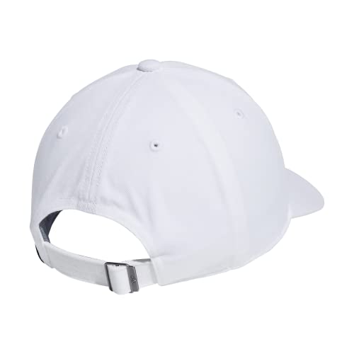 Adidas Women's Saturday Relaxed Fit Adjustable Hat, White/Black, One Size #TOP3