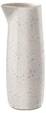 spülmaschinenfest BITZ Milkkännchen, Milchkanne aus Steingut, 500 ml, Matt Creme