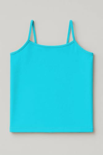 Image of Kurve Girl's Sleeveless Tank Top - Stretch Undershirts Cami Camisole, UV Protective Fabric, Rated UPF 50+ (Made in USA)
