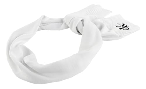 Calvin Klein Jeans MONOLOGO Embro Scarf K50K511175 Bufanda de Punto, Blanco (Bright White), OS para Hombre
