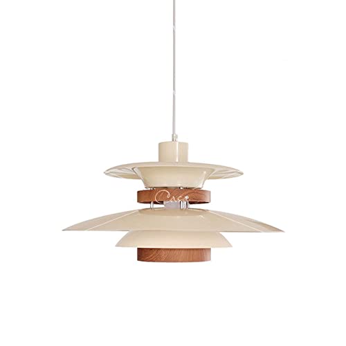 Lampe suspendue minimaliste MOCHAMIK en métal avec hauteur réglable pour éclairage LED