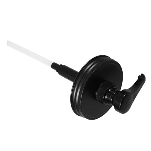 SUPVOX Dispensador de Jarabe para Tarros Mason 86 Mm, Bomba Dispensadora de Jarabe y Salsa Resistente para Cocina, Repuesto Práctico para Dispensador de Mermelada y Miel