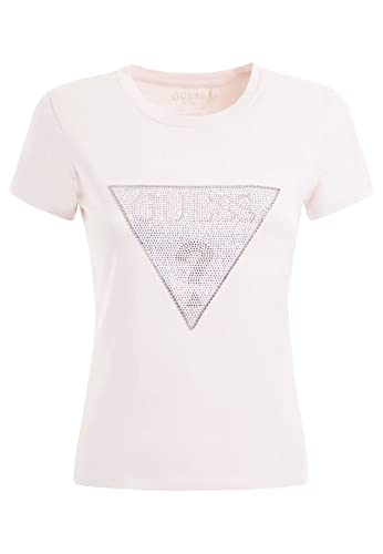 GUESS Damen Shirt rosa/Silber XL