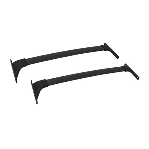 Barres de toit noires Toyota RAV4 en alu robuste pour voyages sécurisés
