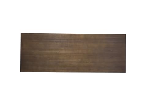 Palets Talavera Cabecero Ancho 60cm de Madera Maciza Mod. Roma para Camas de 80cm, 90cm, 110cm, 135cm, 150cm. Herrajes incluidos (160cm X 60cm, Nogal)