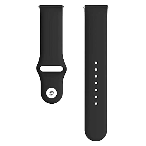 Image of 22mm Watch Strap Compatible with Samsung Galaxy Watch, S Pro,Realme S, Pro 4 Max, Ultra, Ultra 2, One Plus 22mm Smart Watch Strap Soft Silicone (Pack of-1) (Green)