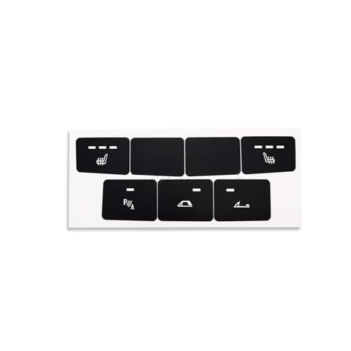 Autocollants de réparation pour bloc commandes Z4 E89 anti-usure