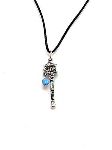 ASTROGHAR Tibetan Buddhist Auspicious Prayer Wheel Pendant for Men and Women