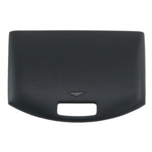 Importer520 2 Pack Black Battery Back Door Cover Case for Sony PSP 1000 Fat