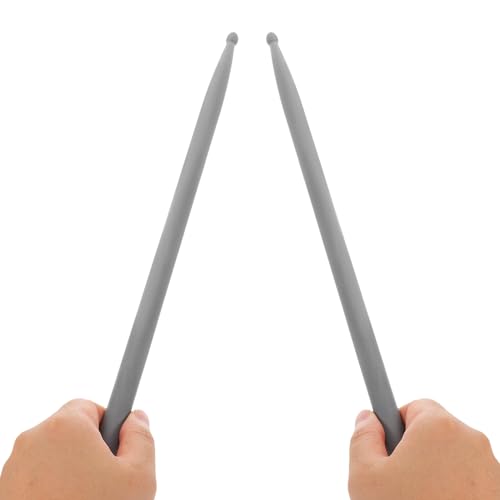 Kisangel Baquetas de Fibra de Carbono para Bateristas, Antideslizantes con Agarre Cómodo, Diseño Portátil para Práctica y Presentación miniatura 3