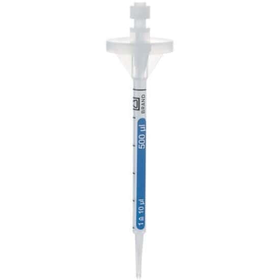 BrandTech BIO-CERT Pipette Tips, Autoclave, 0.5 mL: 100/PK