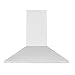 Cookology CCHIM60 60cm Chimney Cooker Hood - Push Button Controls - Bright LED Lighting - 323.7 m³/h Extraction - Class A Lighting Efficiency - Adjustable Height - Easy-Clean Filters - Stainless Steel