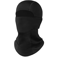 ROXUN Ski Mask Balaclava Pro, Cold Winter Windproof Thermal Scarf Neck Warmer for Men/Women Black