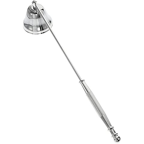 Rosenice Stainless Steel Candle Snuffer with Long Handle Cover