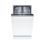 Bosch SPV2HKX02E Lave-vaisselle Intégrable Série 2 45 cm de large, 10 services, Smart Start, Home Connect,