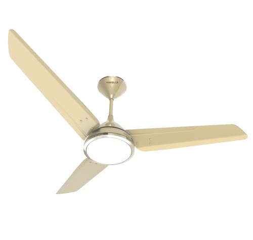 Havells Aluminum Lumeno Superior Paint Finish Underlight Fan 1320 mm (Pearl Ivory)