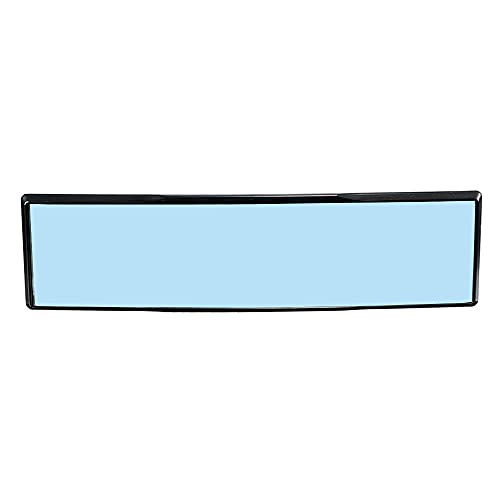 Rétroviseur Intérieur Grand Angle 12 Pouces (300 Mm) - Universel, Clip Réglable - Vue Convexe Pour éliminer Les Angles Morts - Pour Voiture, SUV, Fourgon