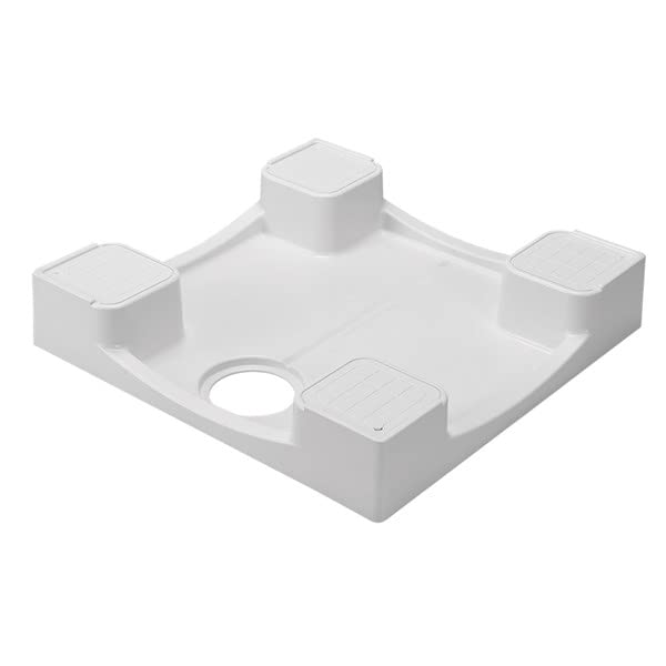 テクノテック[TECHNOTECH] 洗濯機用防水パン【TPD640-CW2】(640×640×120) イージーパン トラップ別売り ニューホワイト