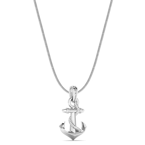 Pendentif en argent sterling à porter au quotidien pour homme et femme