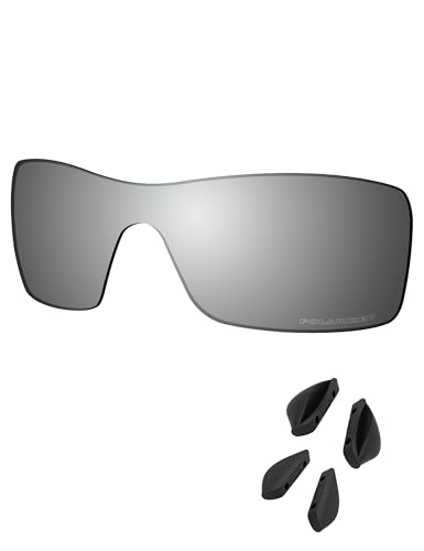 Image of SAUCER Premium Replacement Lenses & Nosepads for Oakley Ridgeline OO9419 Sunglasses