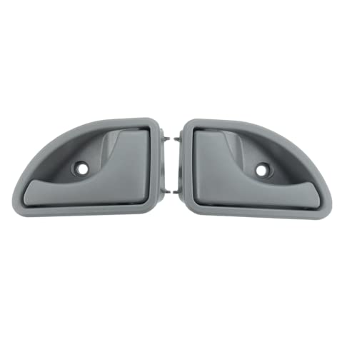 Viviance Innentürgriff vorne links und rechts kompatibel mit Renault Kangoo I 1997–2007 Twingo I 1993–2007 – Type A Grau links und rechts