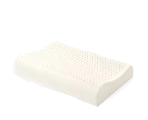 PUYUNA Almohada de látex, Almohada de látex de Caucho Natural, Almohada for el Cuello, el sueño no se colapsa, 6-12 cm de Alto Opcional, Adecuada for Todas Las Edades (Altura 9 cm)(Height 10 Cm)
