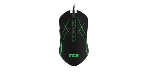 Inca Gaming Maus IMG-GT12 3200 DPI, RGB, 7 chiavi, USB nero