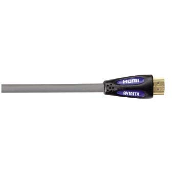 Avinity - High Speed HDMI™ Cable, plug - plug, gold-plated, Ethernet, 1.5 m - Grey (1 Accessories)